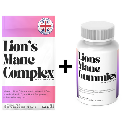 Lion's Mane Bundle - Capsules + Gummies