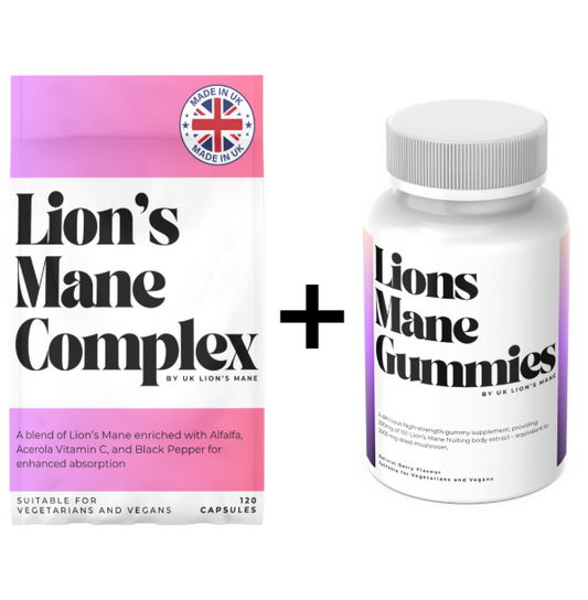 Lion's Mane Bundle - Capsules + Gummies